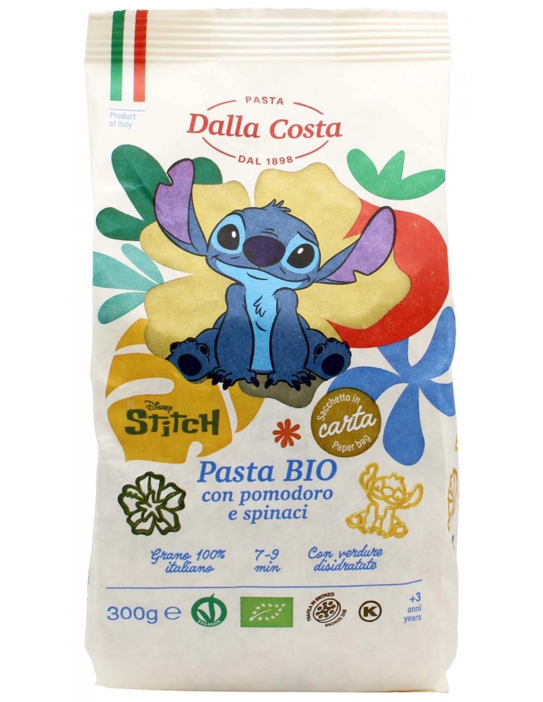 Probios PASTA DISNEY TRICOLORE LIL & STITCH