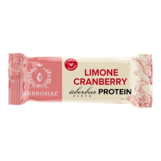 Biotobio Uberbar avena protein limone e cranberry