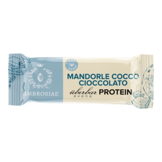 Biotobio Uberbar avena protein mandorle cocco cioccolato