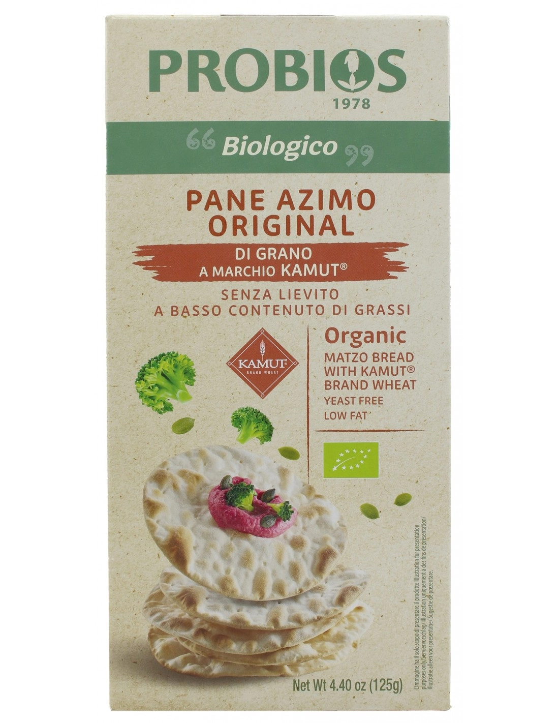 Probios KAMUT® PANE AZIMO ORIGINAL