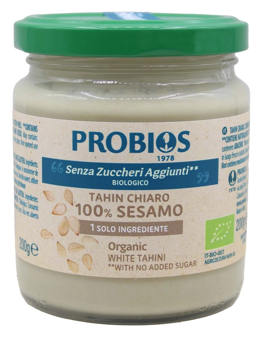 Probios TAHIN CHIARO 100% SESAMO