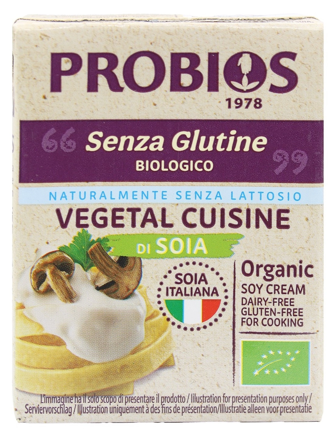 Probios VEGETAL CUISINE – SOIA crema vegetale