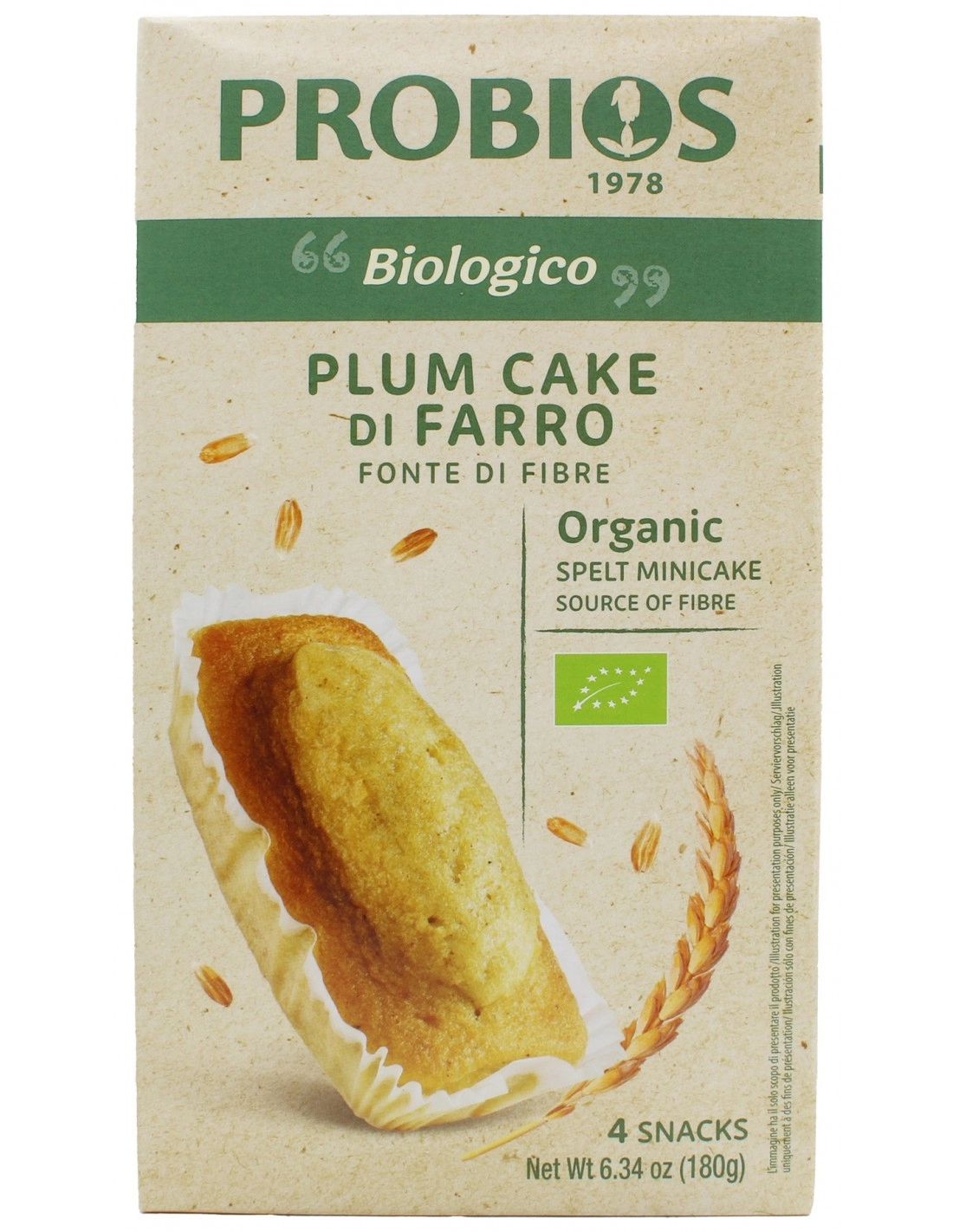 Probios PLUM CAKE DI FARRO