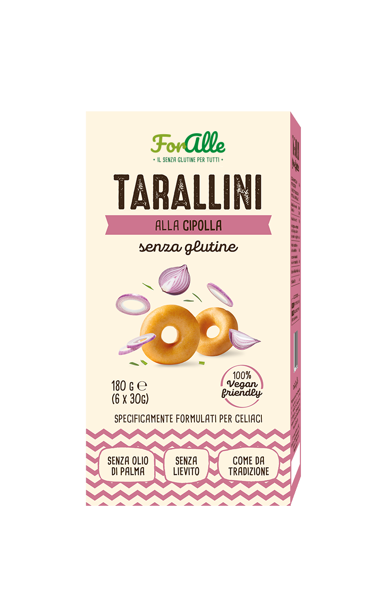 Foralle FORALLE TARALLINI alla CIPOLLA 180g
