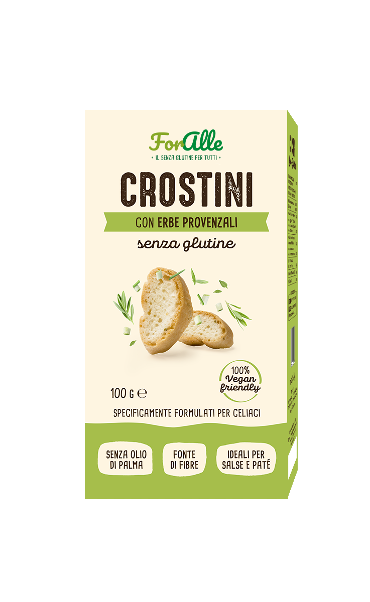 Foralle FORALLE CROSTINI con Erbe 100g