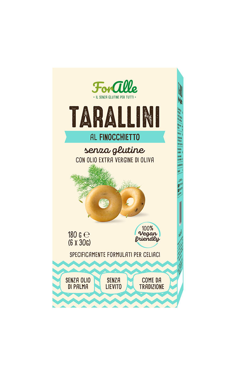 Foralle FORALLE TARALLINI al FINOCCHIETTO 180g