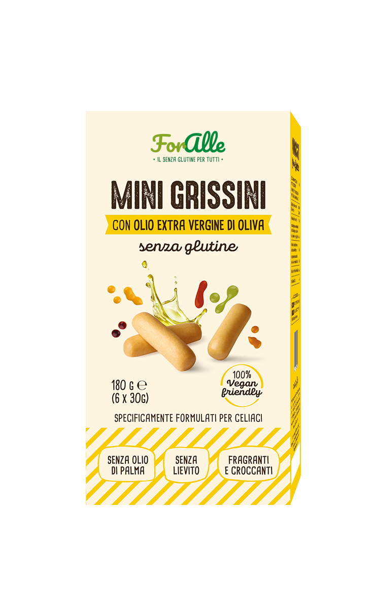Foralle FORALLE MINIGRISSINI con Olio EVO 180g