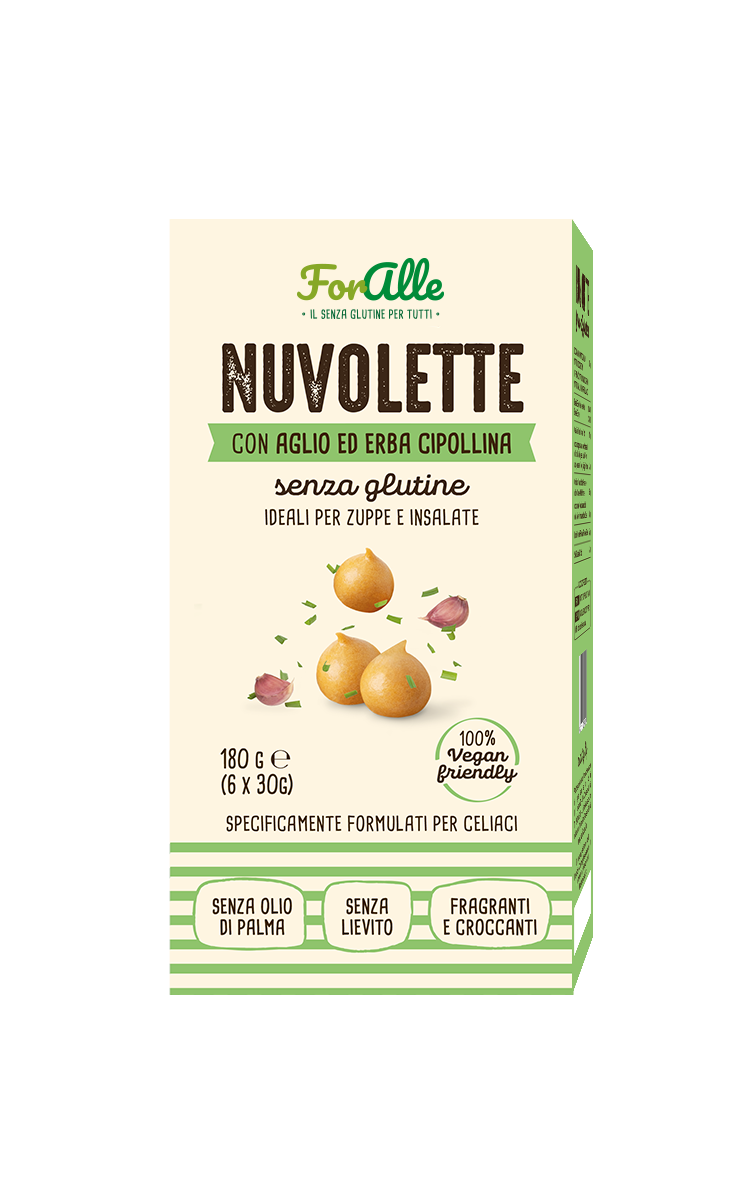 Foralle FORALLE NUVOLETTE AGLIO e ERBA CIPOLLINA 180g