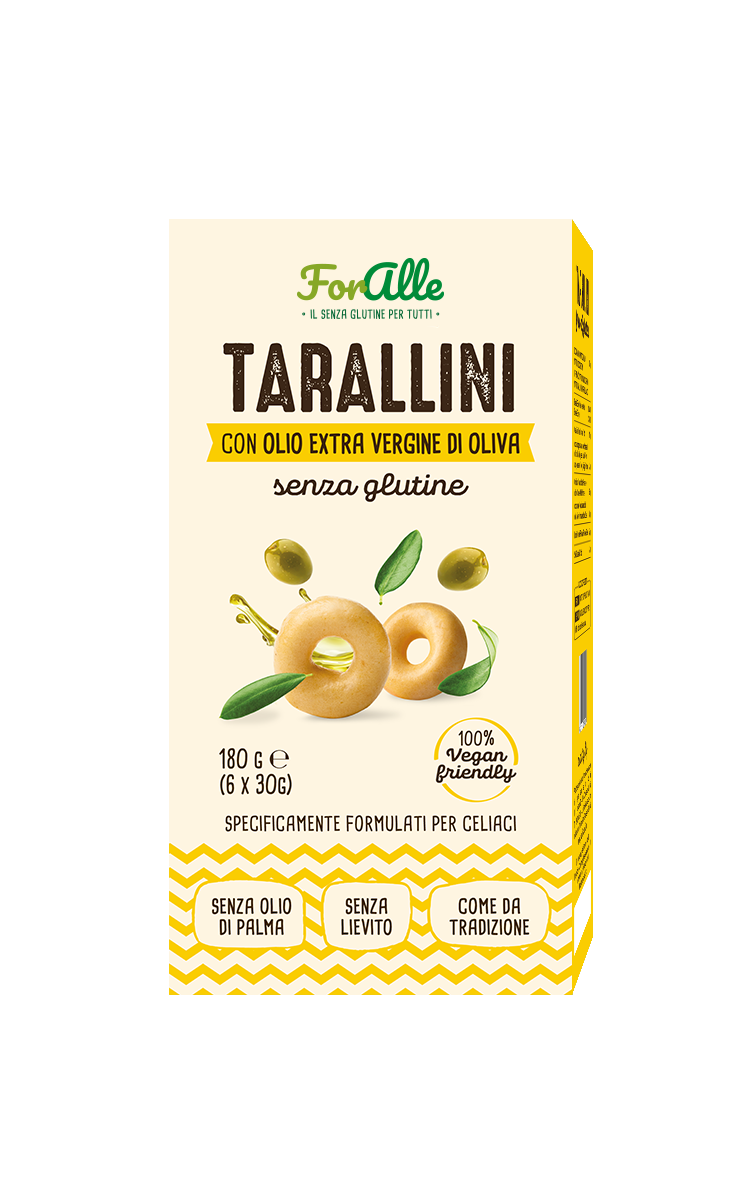 Foralle FORALLE TARALLINI Olio EVO 180g