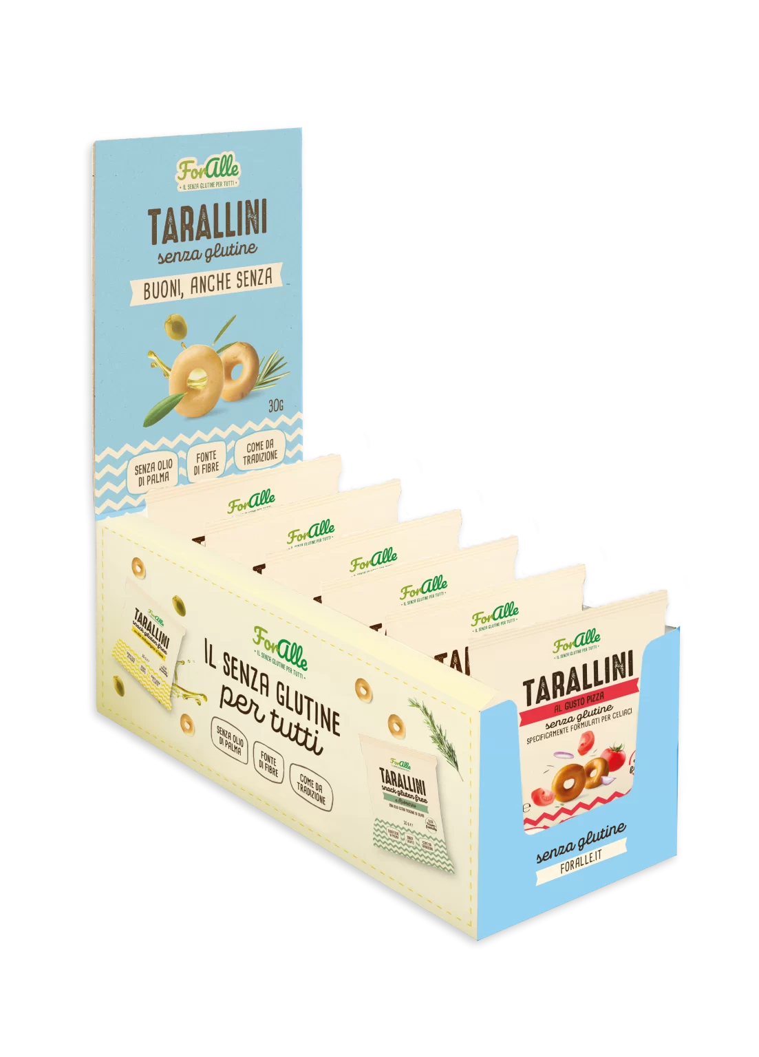 Foralle FORALLE TARALLINI al Pizza expo 12x30g                Novità