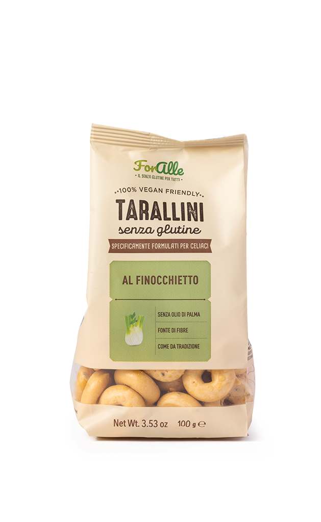 Foralle FORALLE TARALLINI al FINOCCHIETTO 100g