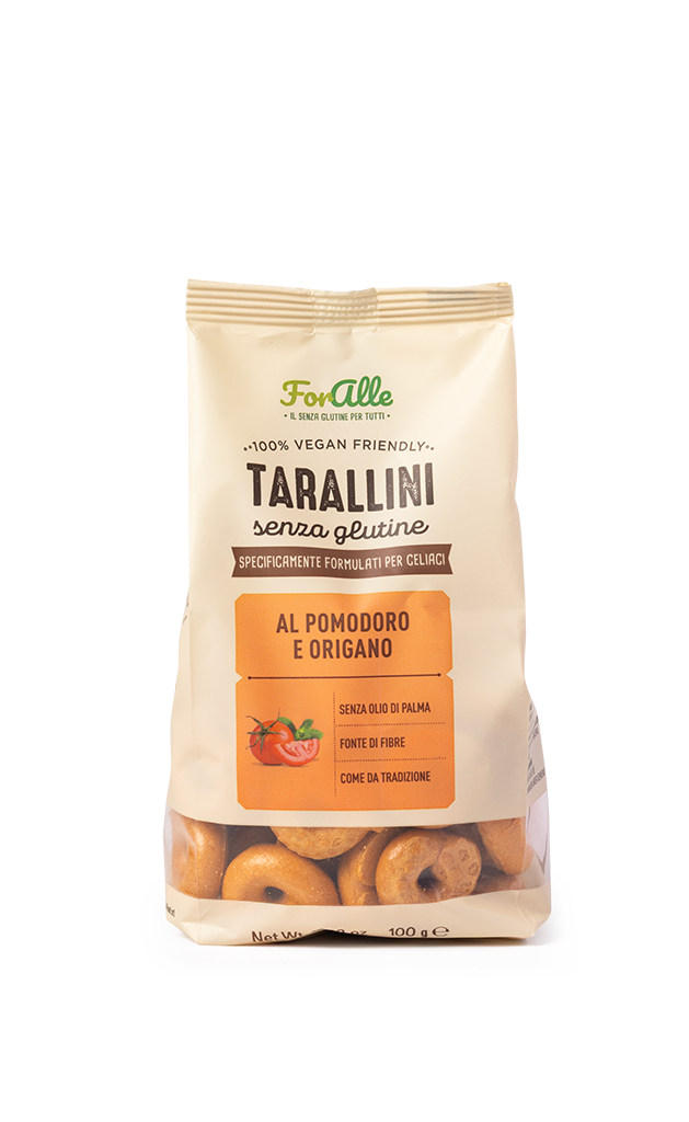 Foralle TARALLINI POMODORO e ORIGANO 100g