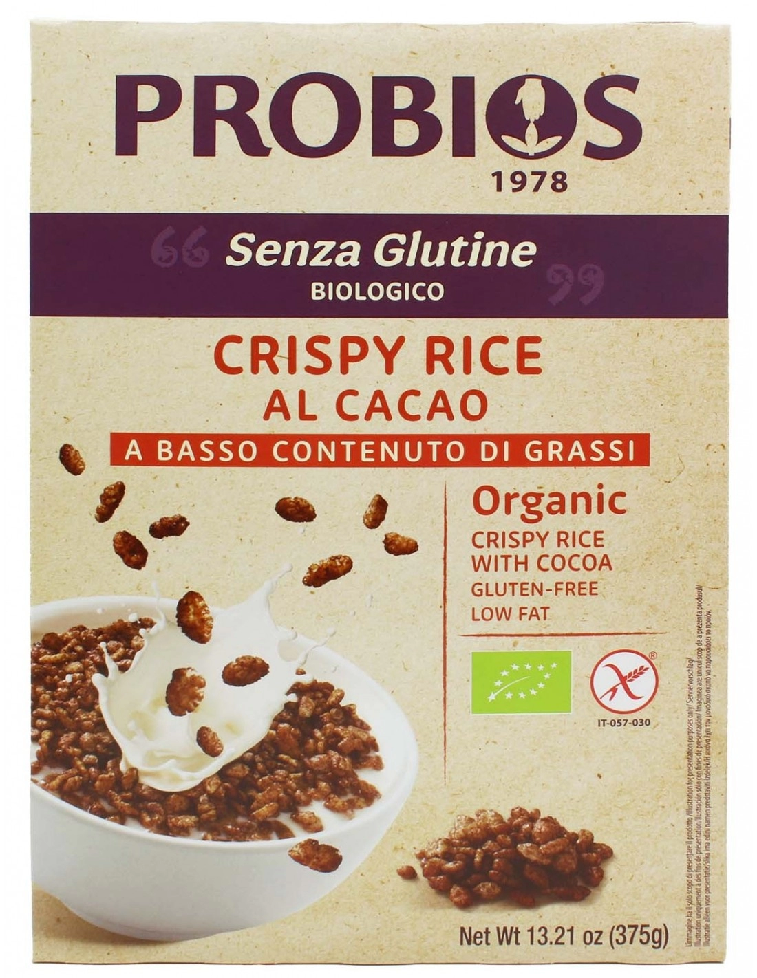 Probios CRISPY RICE AL CACAO