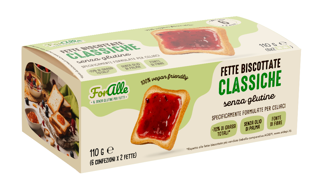 Foralle FORALLE FETTE BISCOTTATE CLASSICHE 110g