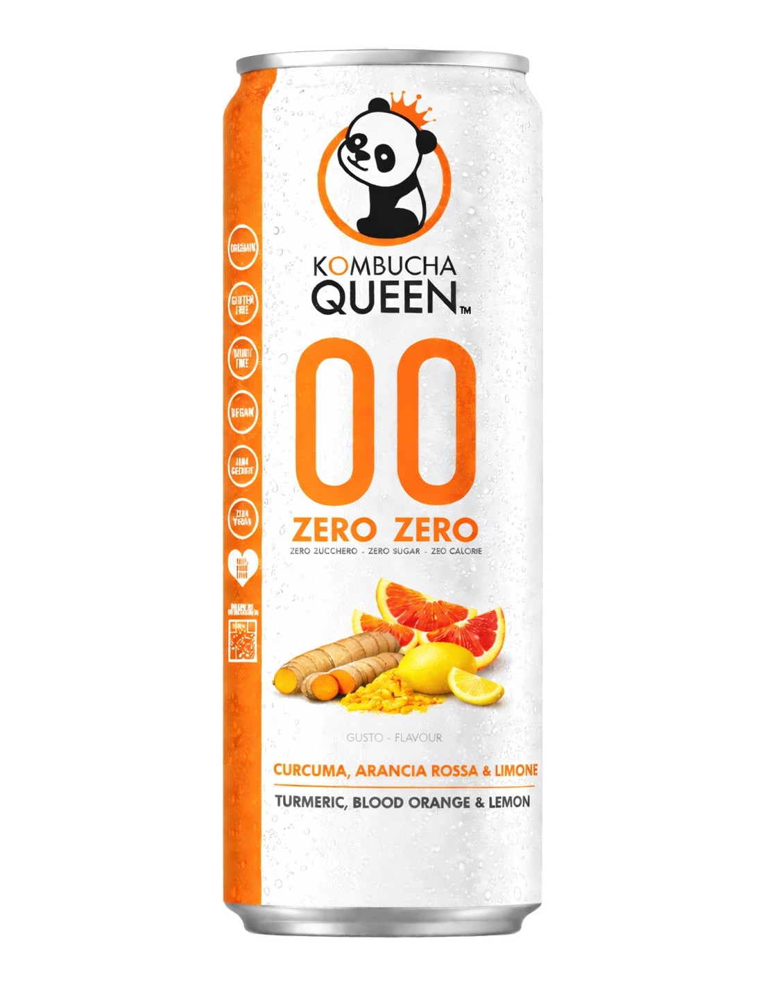Probios KOMBUCHA ZERO ZERO ARANCIA ROSSA & CURCUMA