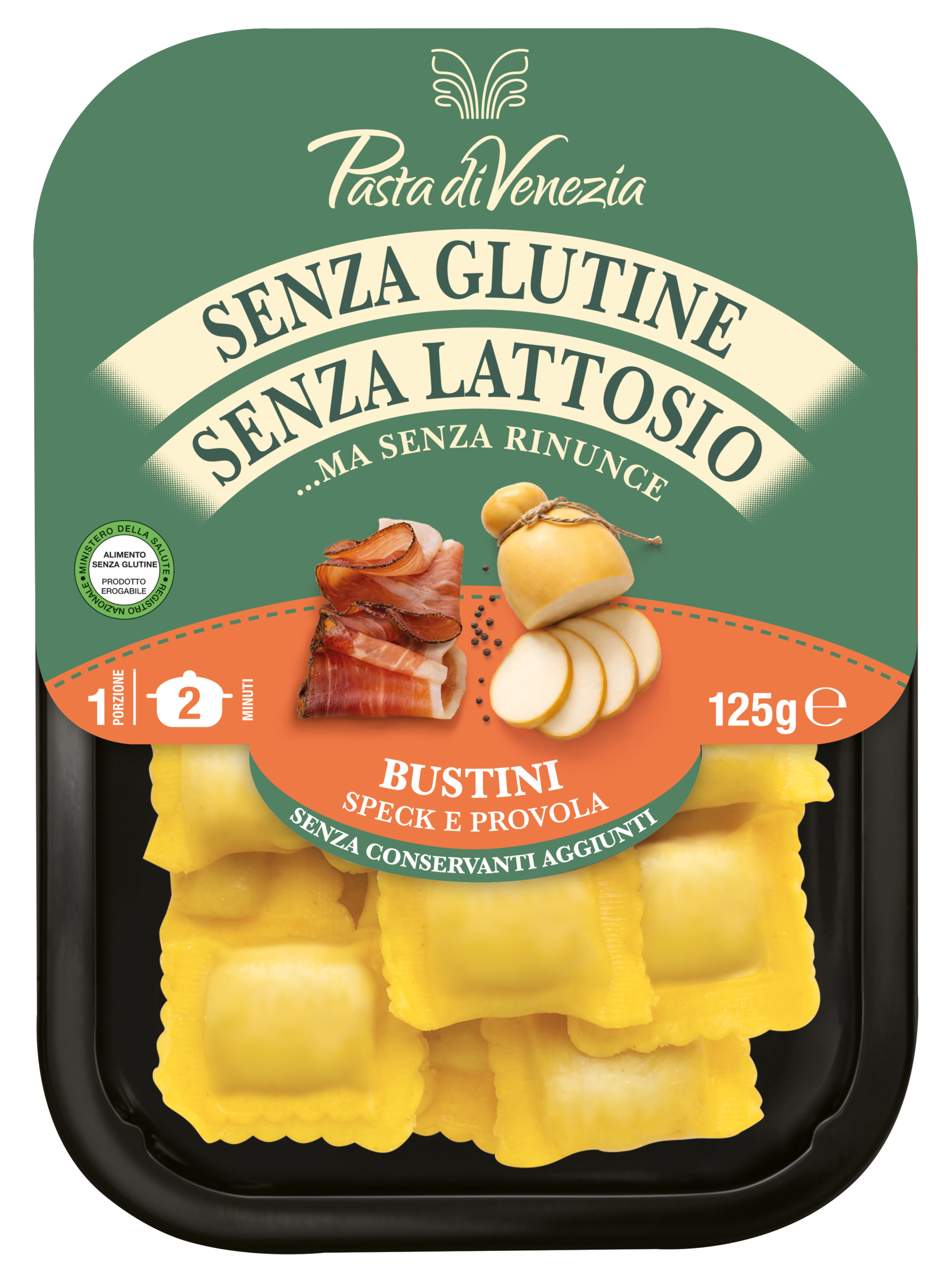 Pasta di Venezia BUSTINI SPECK E PROVOLA 125g