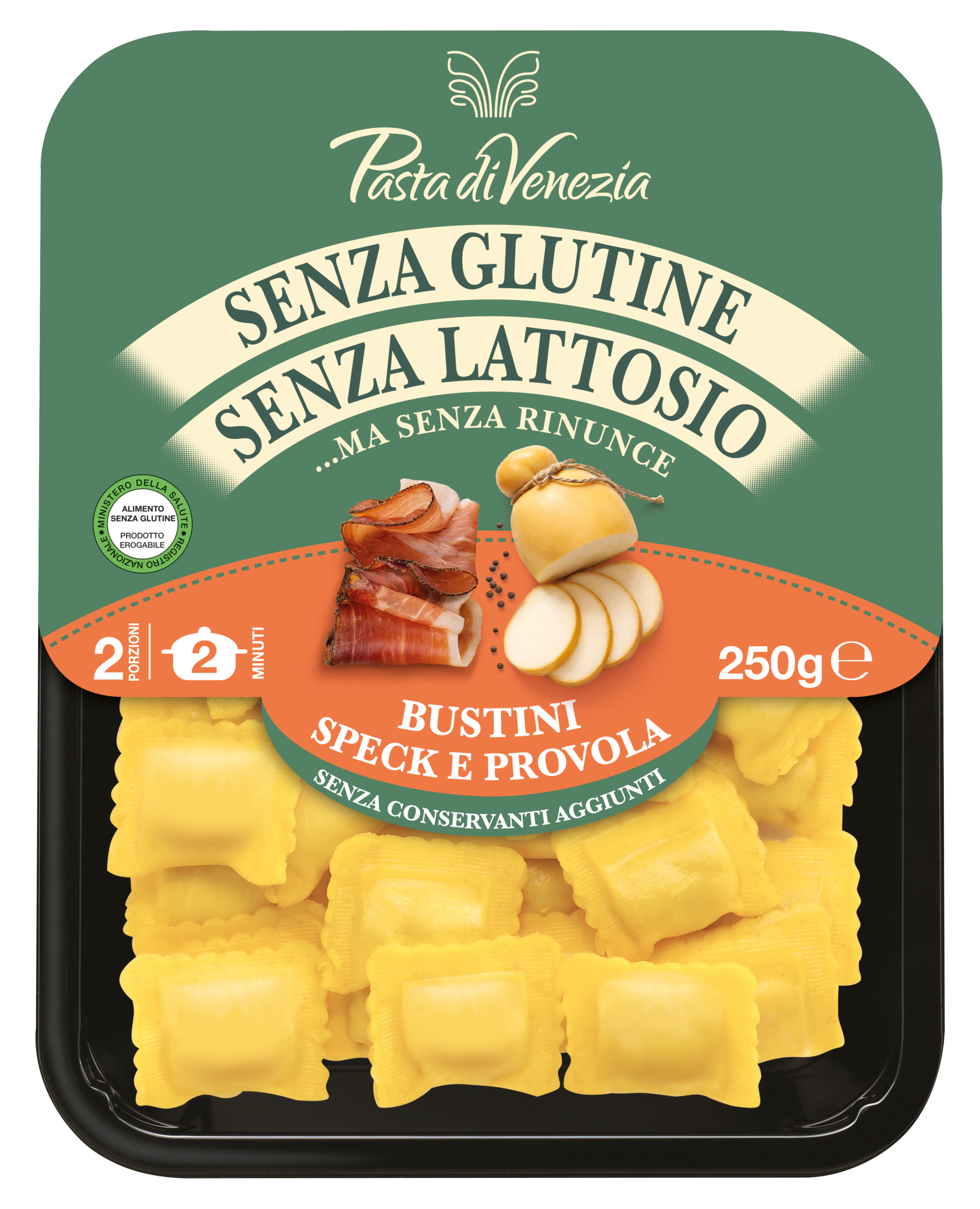 Pasta di Venezia BUSTINI SPECK E PROVOLA 250g