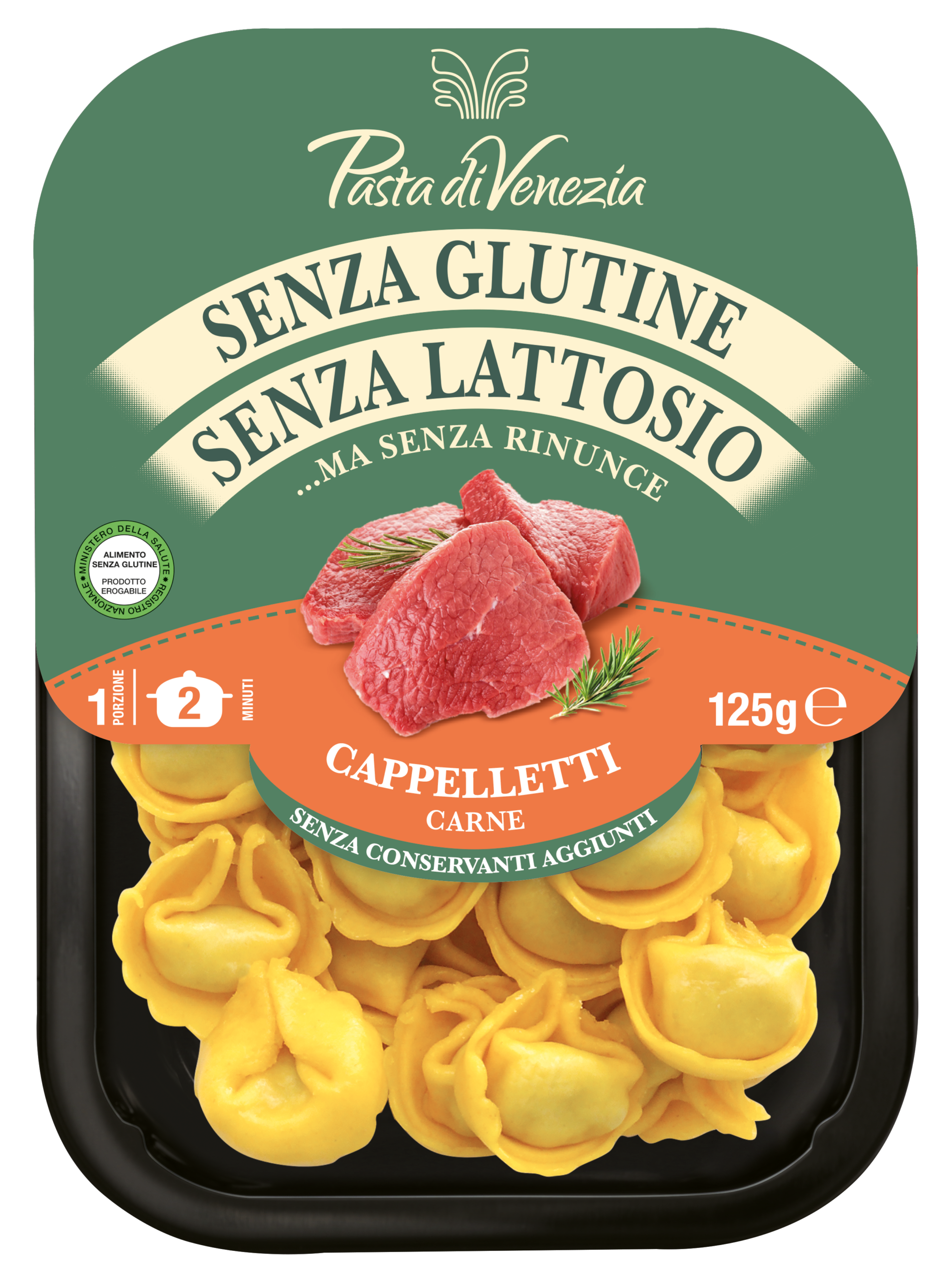 Pasta di Venezia CAPPELLETTI CARNE 125g
