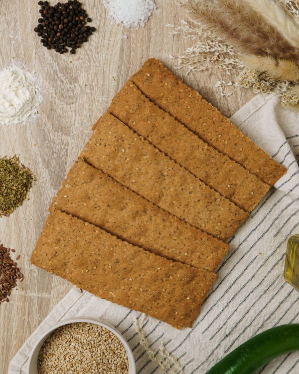 Romagna free Cracker –  INTEGRALE, SESAMO TOSTATO