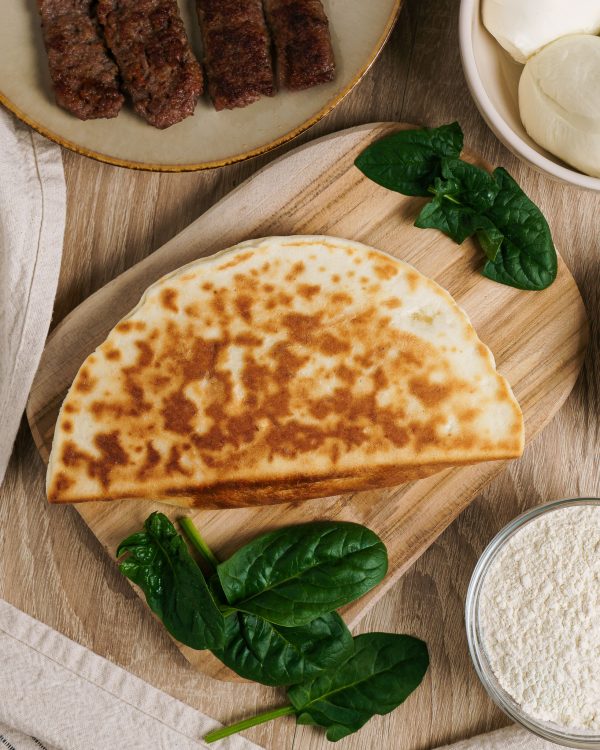 Romagna free Crescione – FRIARIELLI, SALSICCIA, MOZZARELLA – FRIGO