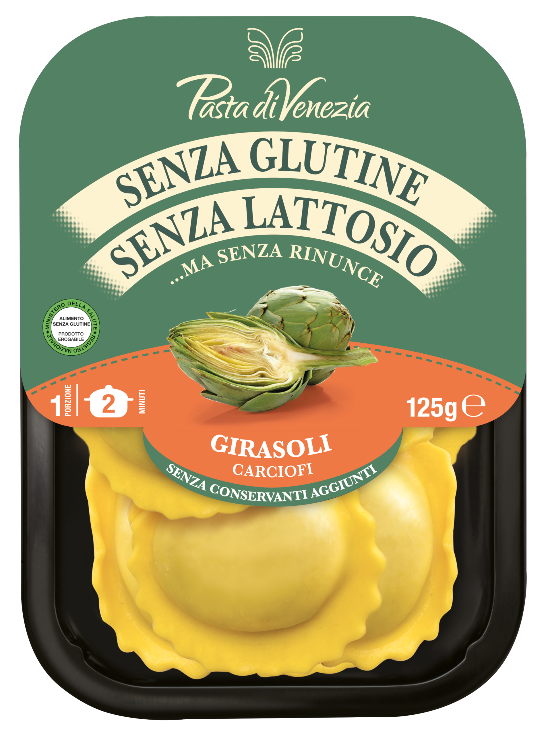 Pasta di Venezia GIRASOLI AI CARCIOFI 125g