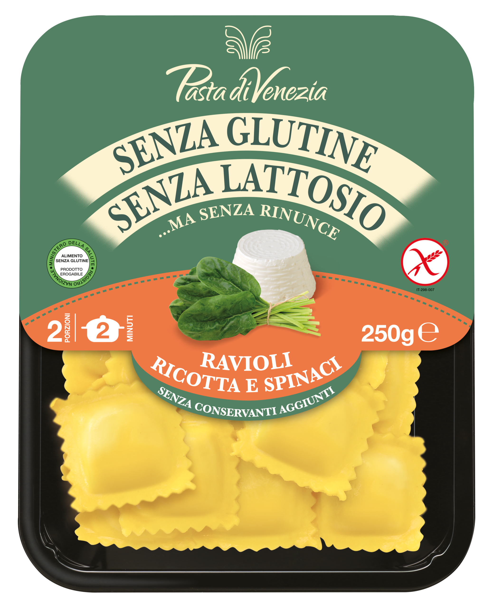 Pasta di Venezia RAVIOLI RICOTTA E SPINACI 250g