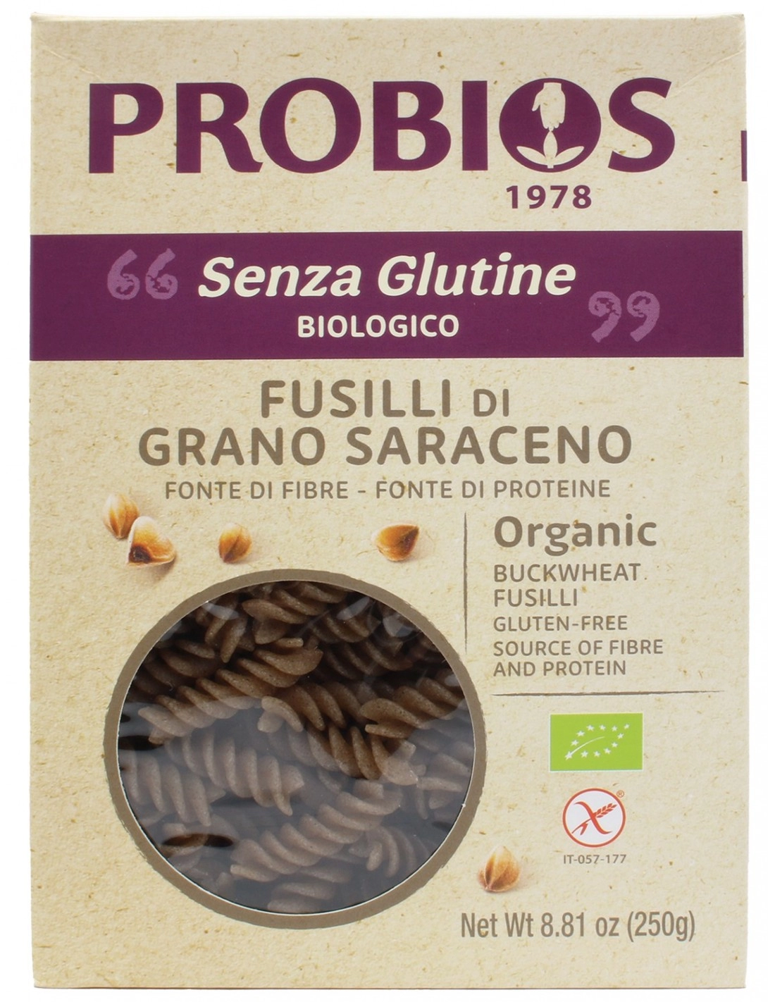 Probios FUSILLI DI GRANO SARACENO