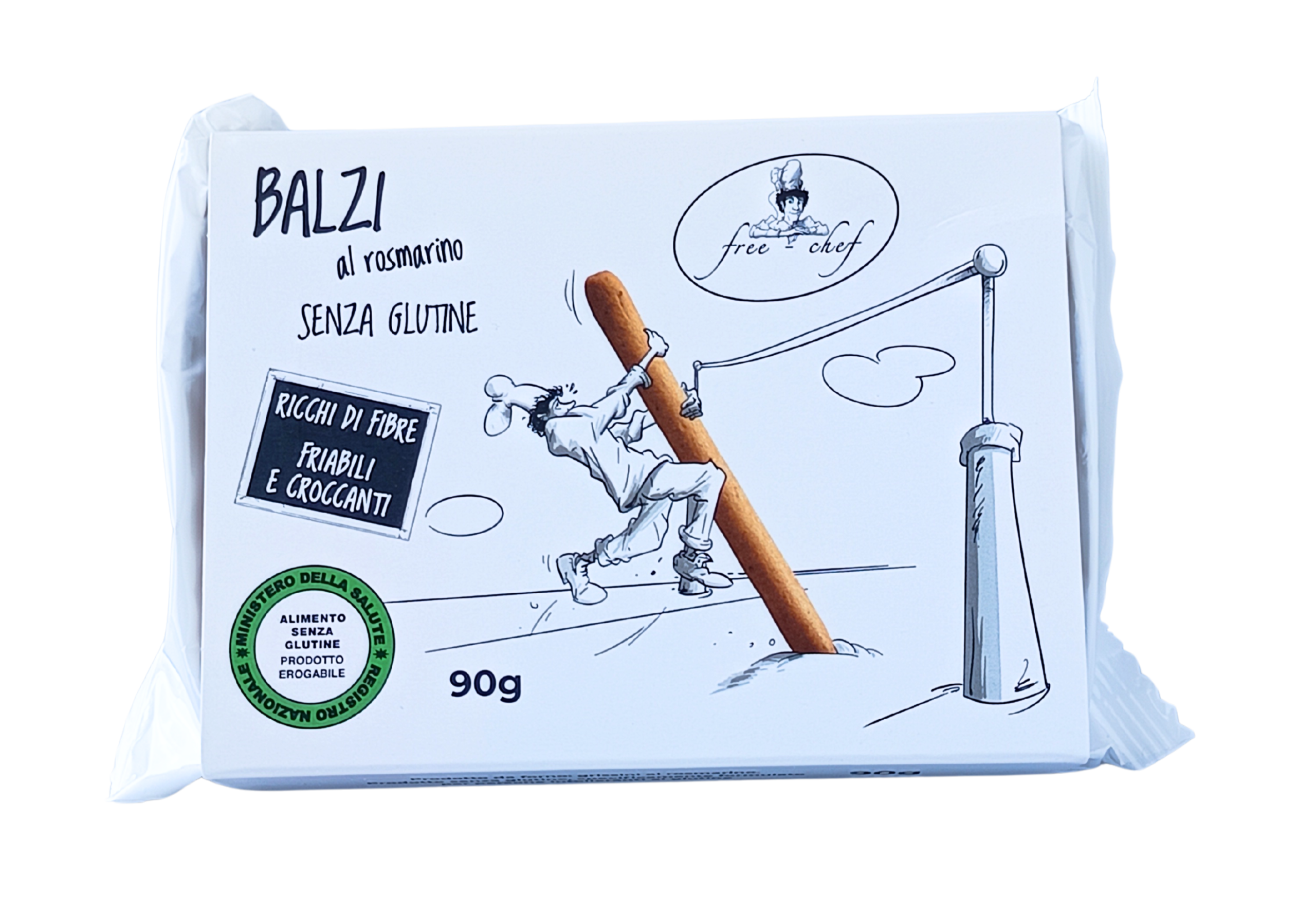 Italcibo GRISSINI ROSMARINO &ndash; BALZI AL ROSMARINO