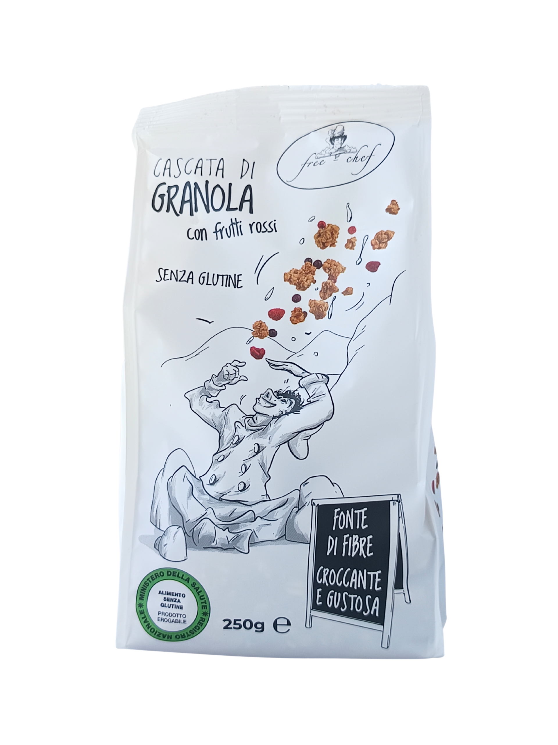 Italcibo GRANOLA FRUTTI – CASCATA DI GRANOLA CON FRUTTI ROSSI