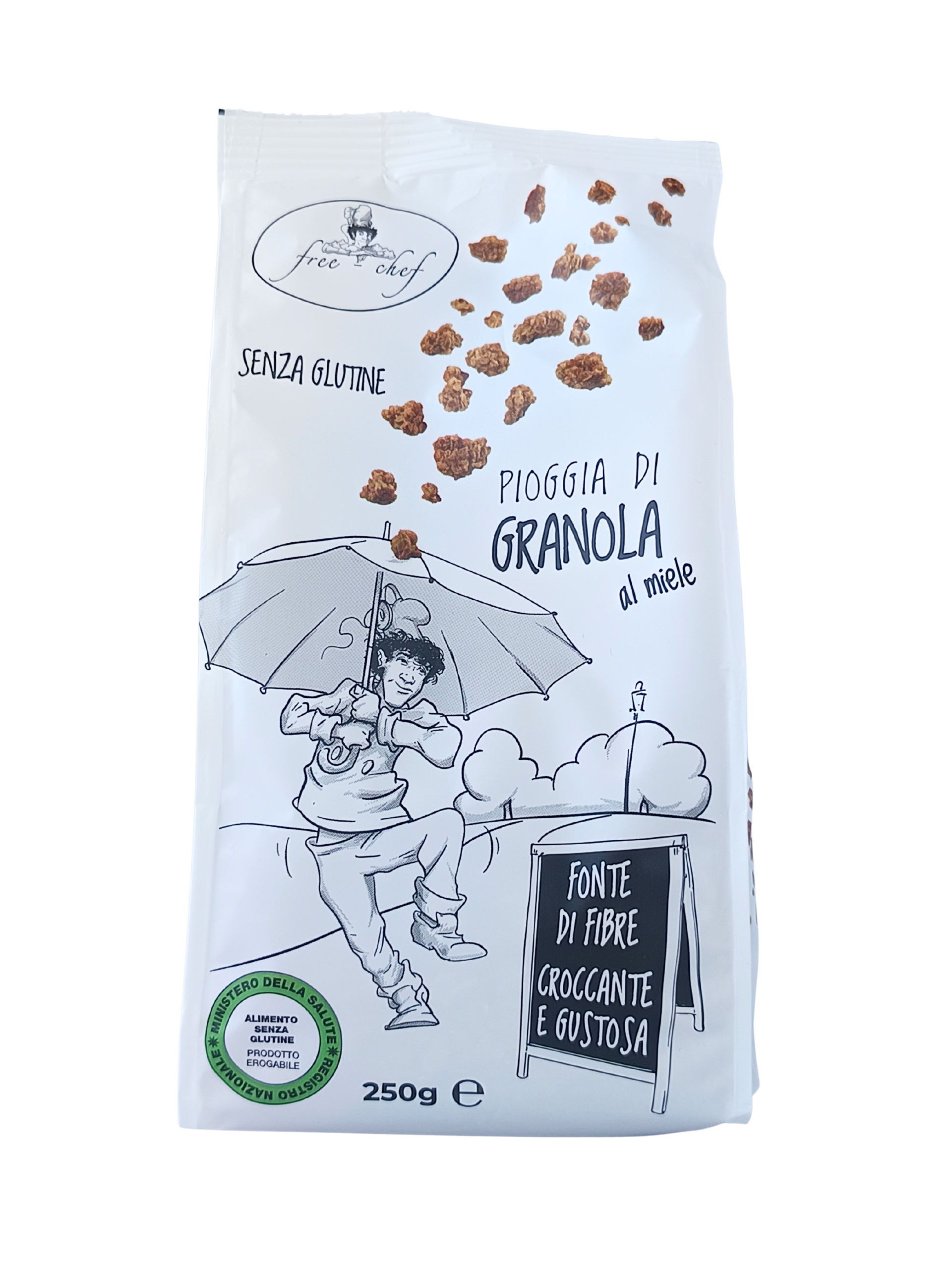Italcibo GRANOLA CLASSICA &ndash; PIOGGIA DI GRANOLA AL MIELE