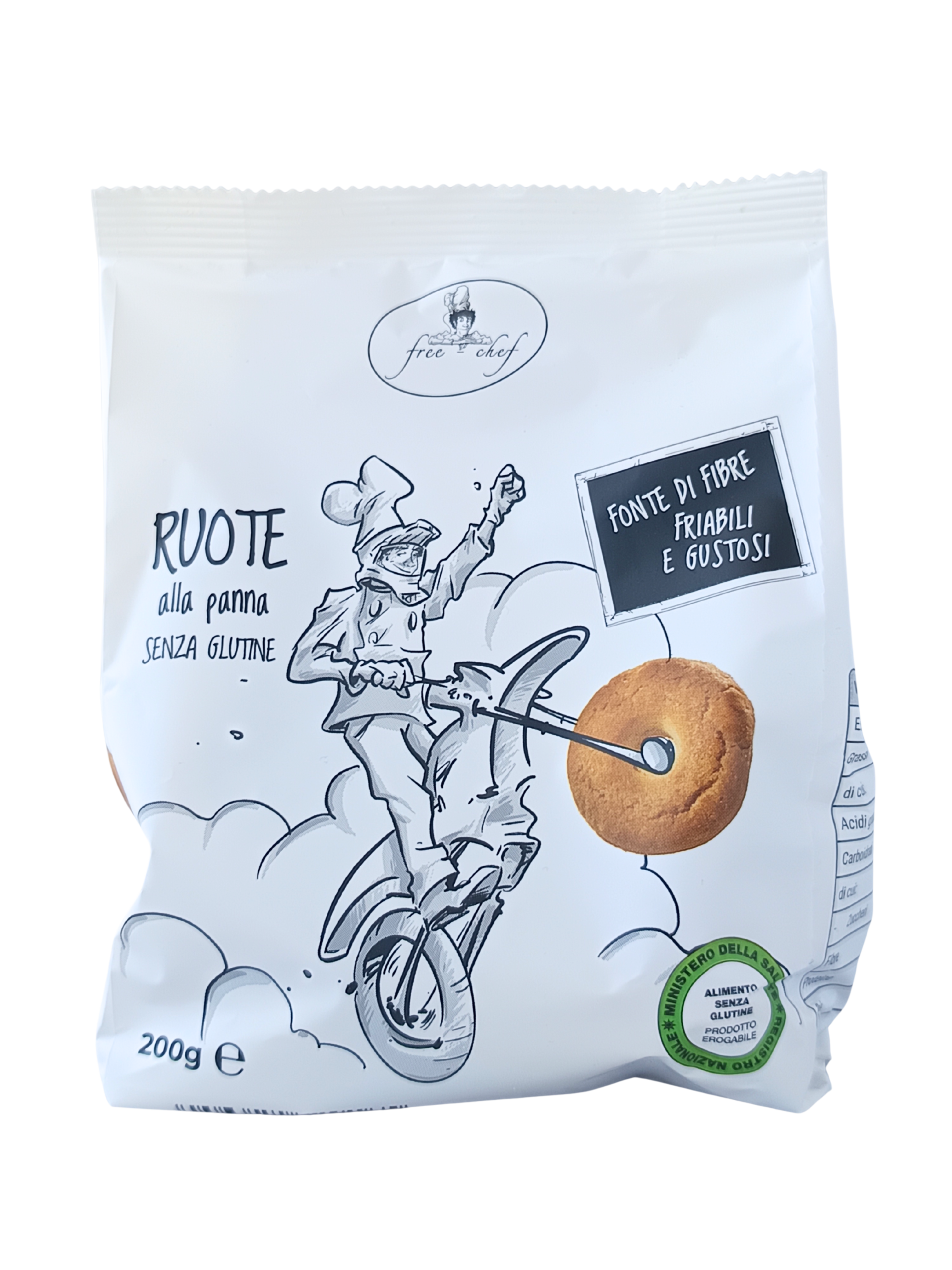Italcibo BISCOTTO PANNA – RUOTE ALLA PANNA
