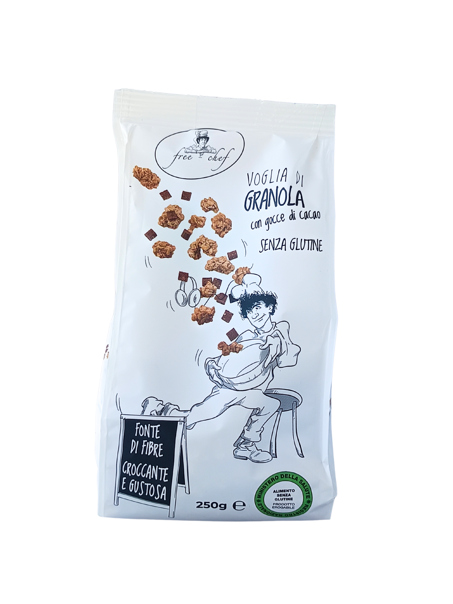 Italcibo GRANOLA GOCCE DI CIOCCOLATA – VOGLIA DI GRANOLA CON GOCCE DI CIOCCOLATO