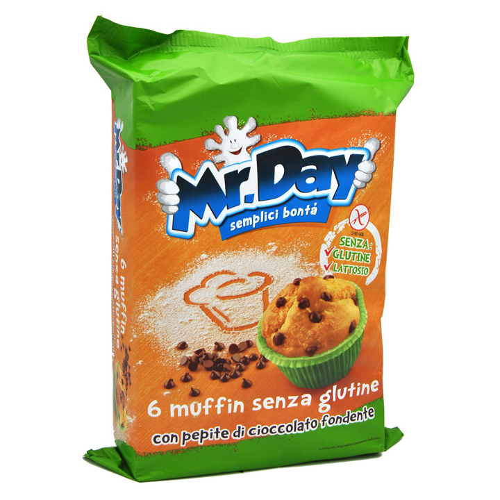 Italcibo MR DAY ( muffin con gocce di ciocolato fondente )