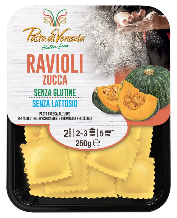 Pasta di Venezia Pasta Di Venezia Ravioli Zucca 250GR STAGIONALE OTTOBRE-FEBBRAIO