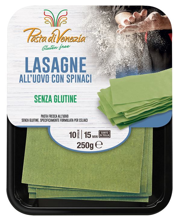 Pasta di Venezia Lasagne con Spinaci  (Nov.-Marzo) 250GR