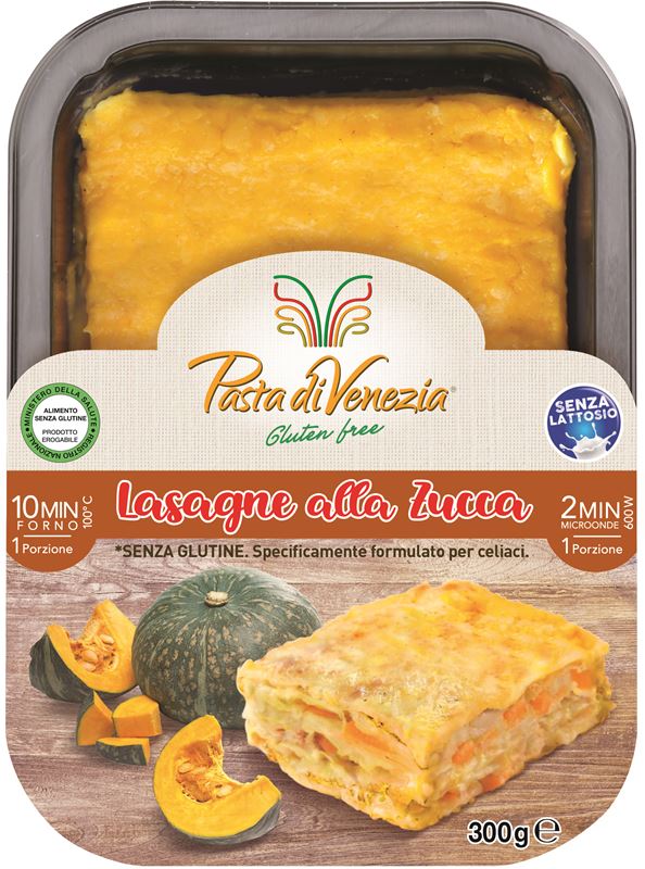 Pasta di Venezia Pasta Di Venezia Lasagne alla Zucca Pancetta e Provola (Ott-Febb) 300GR