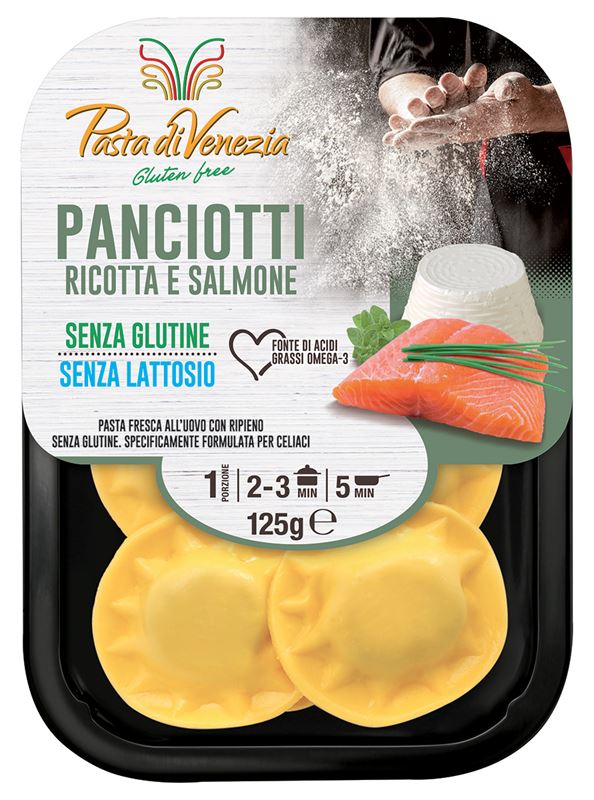 Pasta di Venezia Pasta Di Venezia Panciotti Ricotta e Salmone 125GR