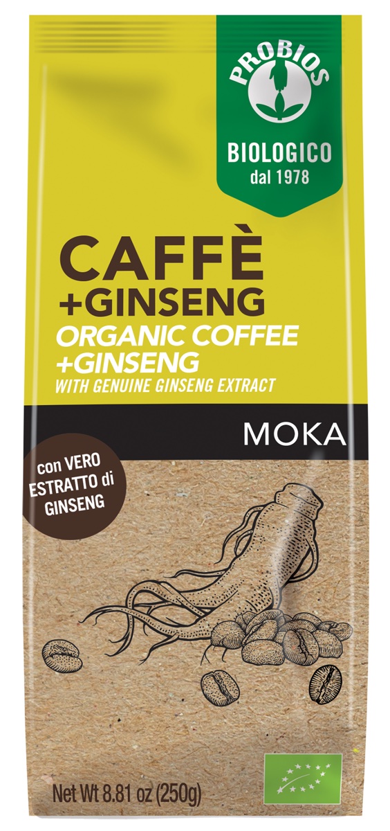 Probios CAFFE' + GINSENG - per moka